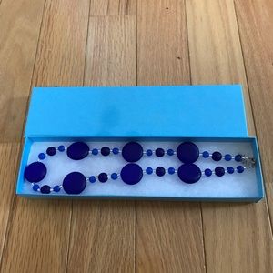 Beautiful blue necklace